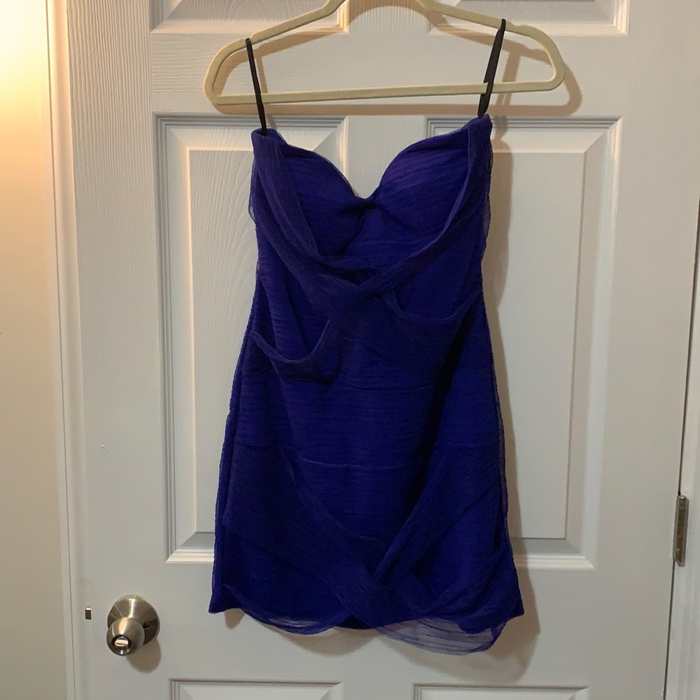 Strapless bandage party dress